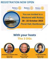 A Weekend with Rotary